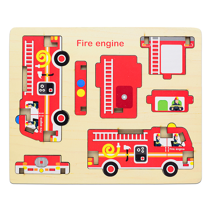 Пазл "Пожарная машина"