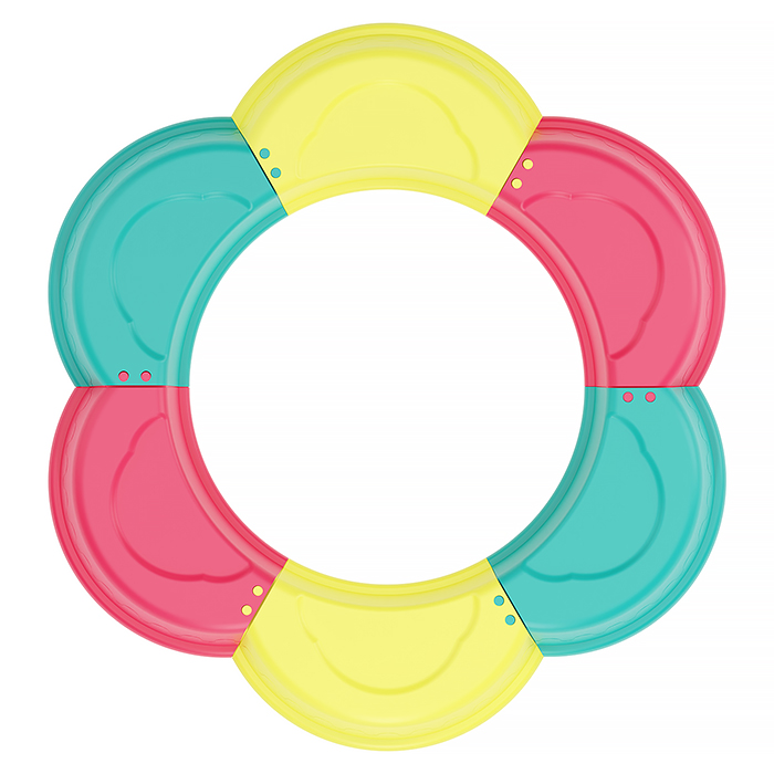 Ограждение для игры с песком "Ромашка" 