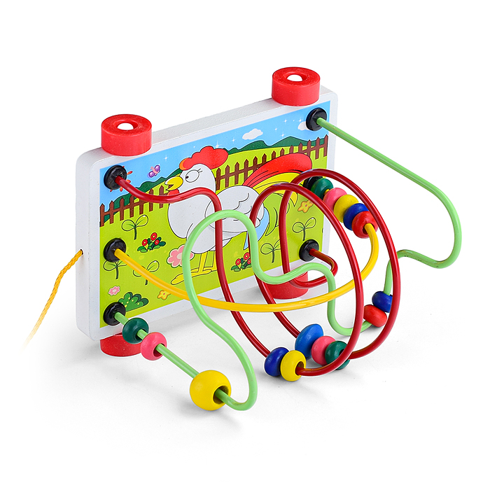 Лабиринт-каталка D0044-3 "Петушок" вид 3