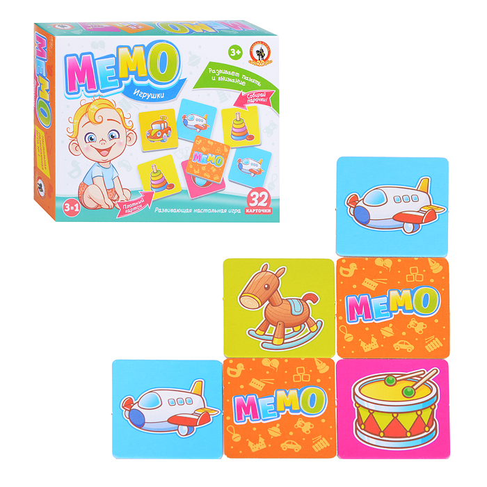 Мемо "Игрушки" Мемо "Игрушки"