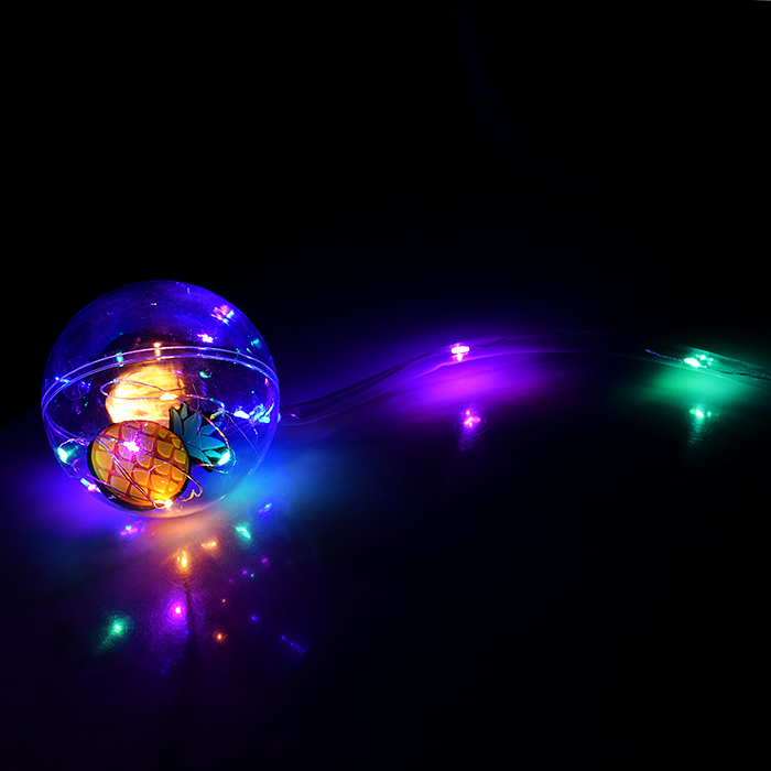 Фото к товару Шар воздушный, пластиковый со светодиодной подсветкой, в пакете Шар воздушный, пластиковый со светодиодной подсветкой, в пакете