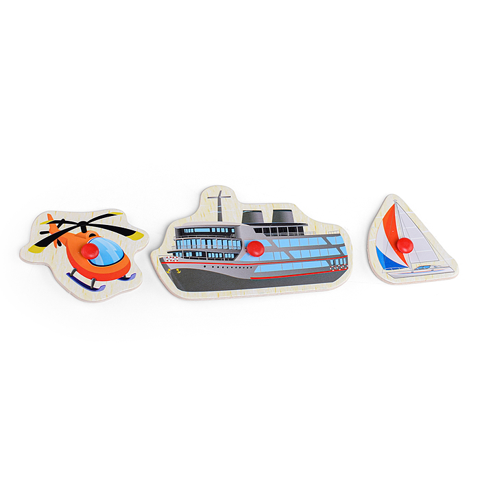 Пазл-вкладыш D0467 "Транспорт"