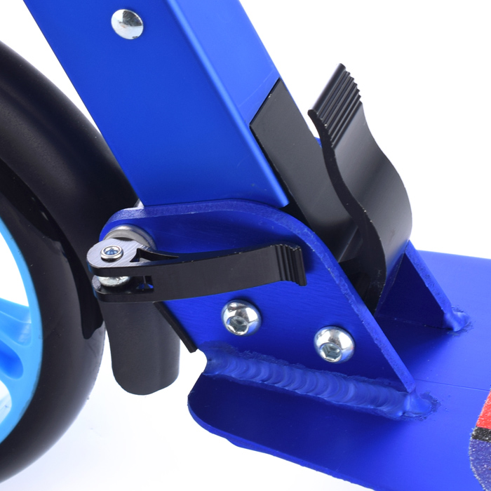 Самокат U038187Y 2-х кол., синий, PU/ 200 мм, ABEC 7, в коробке