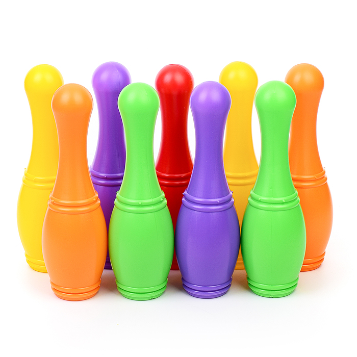 Фото к товару Кегли с мячиком (9+2) Кегли с мячиком (9+2)