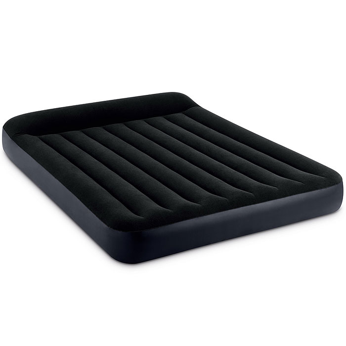 Матрас надувной Pillow Rest Classic Fiber-Tech, 152 х 203 х 25 см, 64143 INTEX
