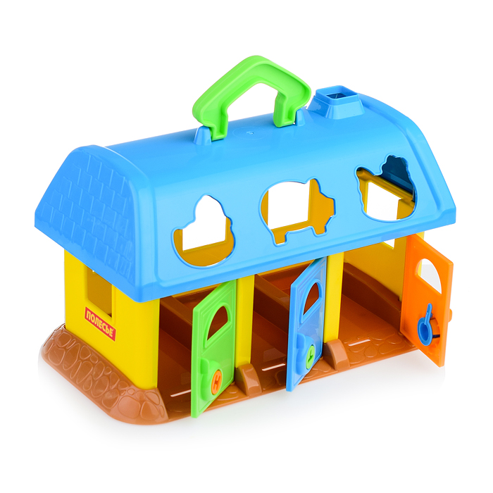 Домик для зверей (в сетке)