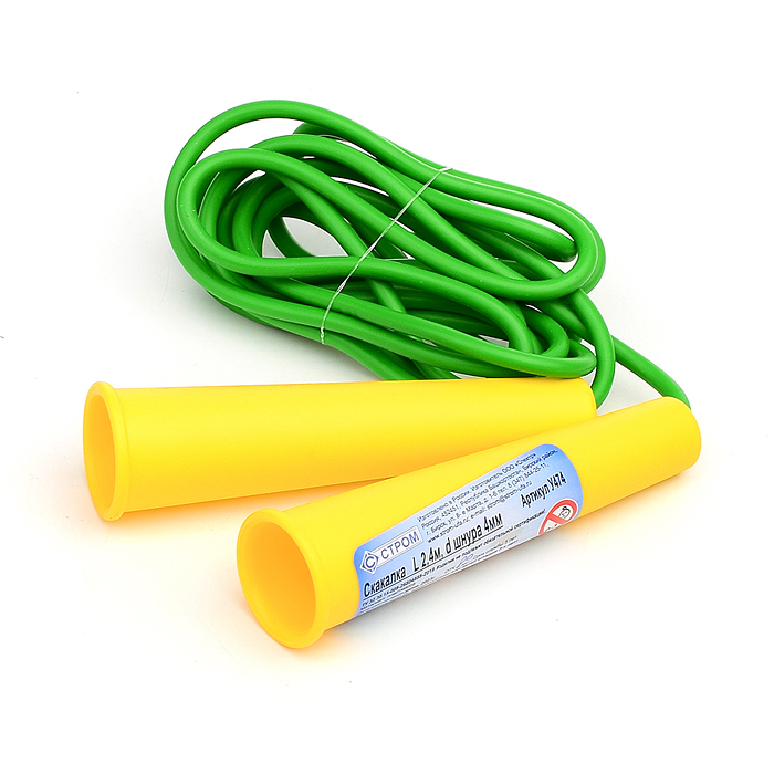 Скакалка 2,4 м, d шнура 4мм