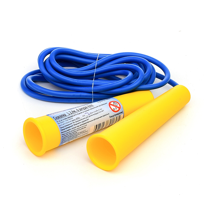 Скакалка 2,4 м, d шнура 4мм