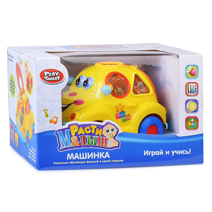 Фото к товару Сортер-машинка 9170 "Автошка" на батарейках, в коробке Сортер-машинка 9170 "Автошка" на батарейках, в коробке