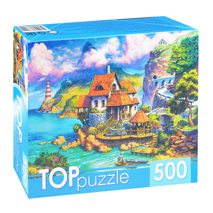 Пазлы 500 TOPpuzzle "Прибрежный домик" Пазлы 500 TOPpuzzle "Прибрежный домик"