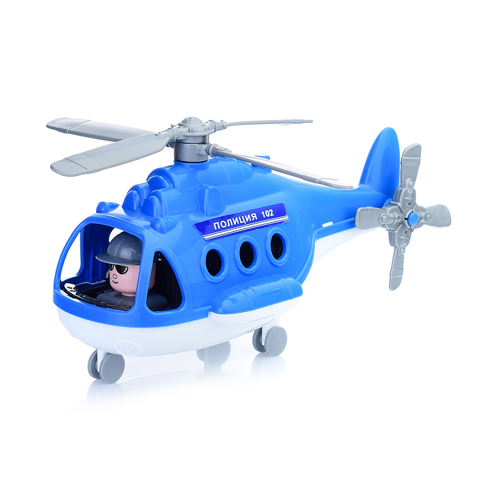 Вертолёт - полиция "Альфа" (в сеточке)