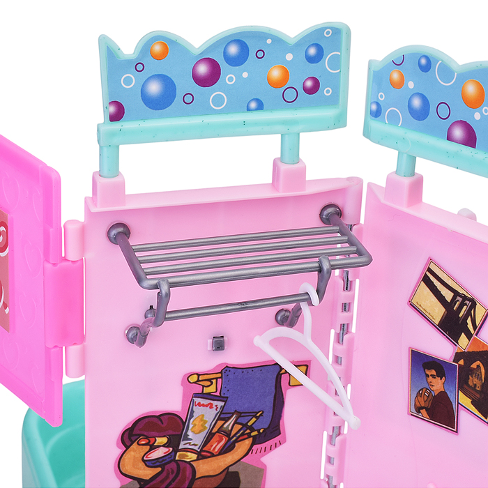 Набор мебели для кукол 21013 "Ванная комната" в коробке