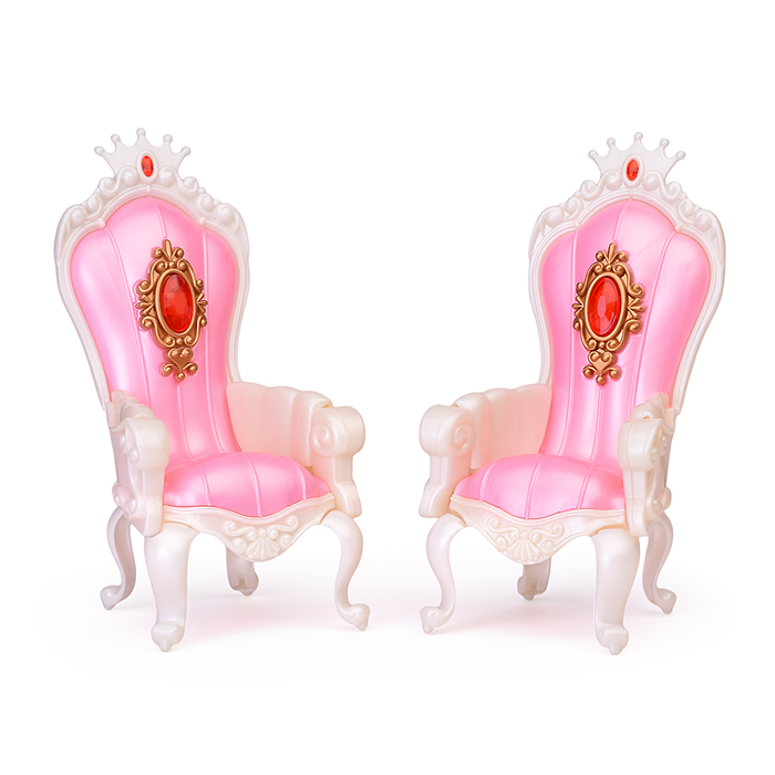 Набор мебели для кукол 1204 "Комната принцессы" в коробке