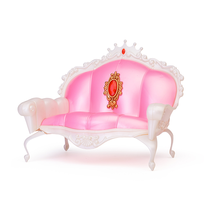 Набор мебели для кукол 1204 "Комната принцессы" в коробке