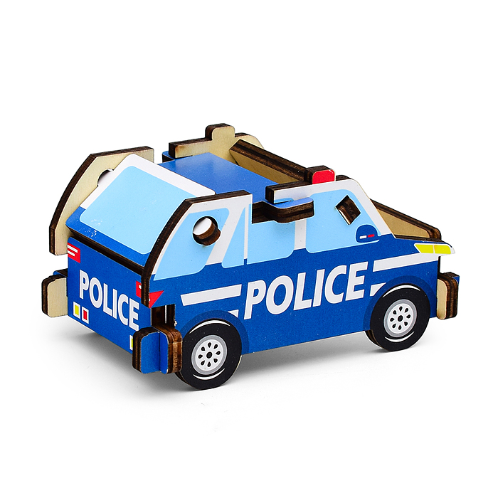 Фото к товару Пазл "Машина Полиция" Пазл "Машина Полиция"
