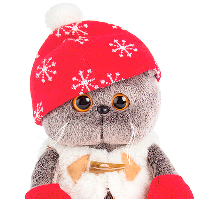 Фото к товару Кот Басик в варежках Кот Басик в варежках