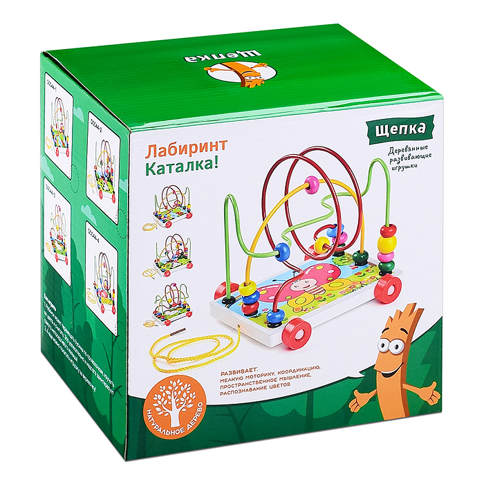 Лабиринт-каталка D0044-1 "Лягушка" вид 1