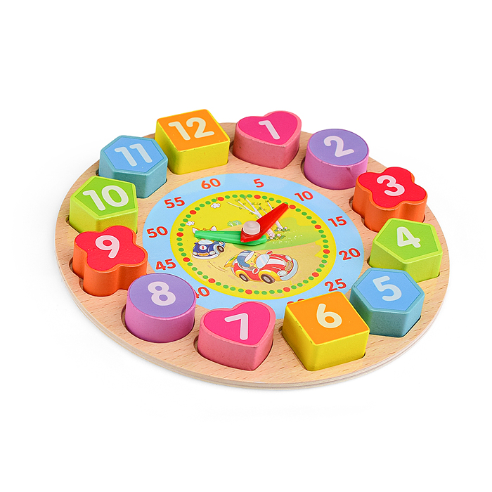 Объемные вкладыши "Часы" 