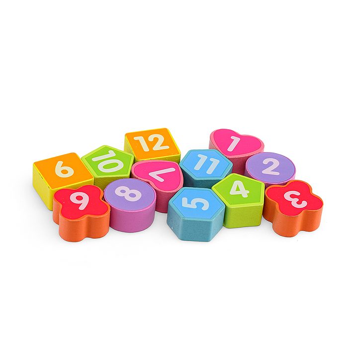 Объемные вкладыши "Часы" 