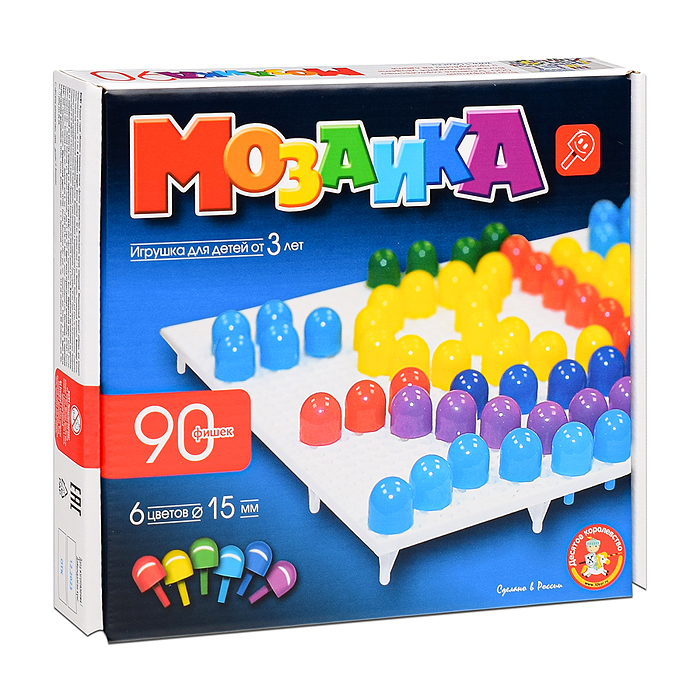 Мозаика 15/90 цветная