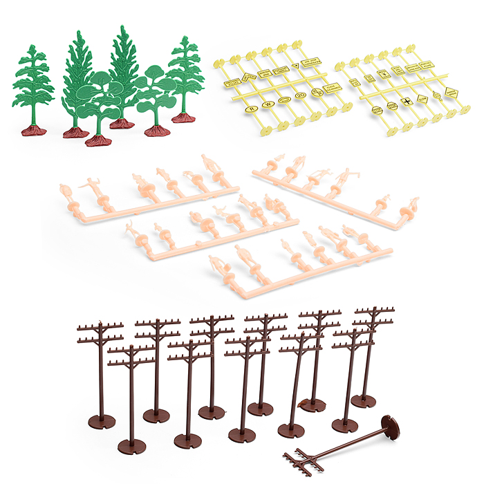 Железная дорога 1217B-1 "Ретро-поезд" на батарейках, в коробке