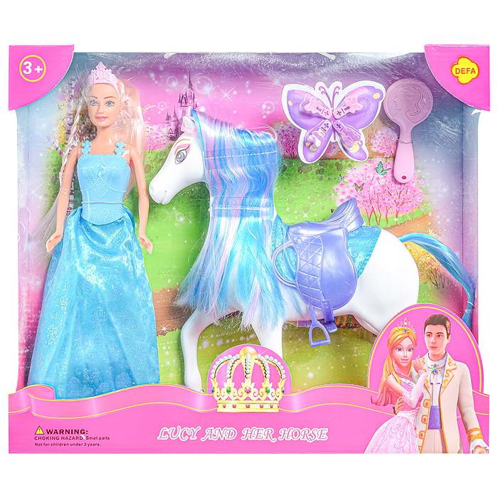 Кукла 8209 с аксессуарами, в коробке