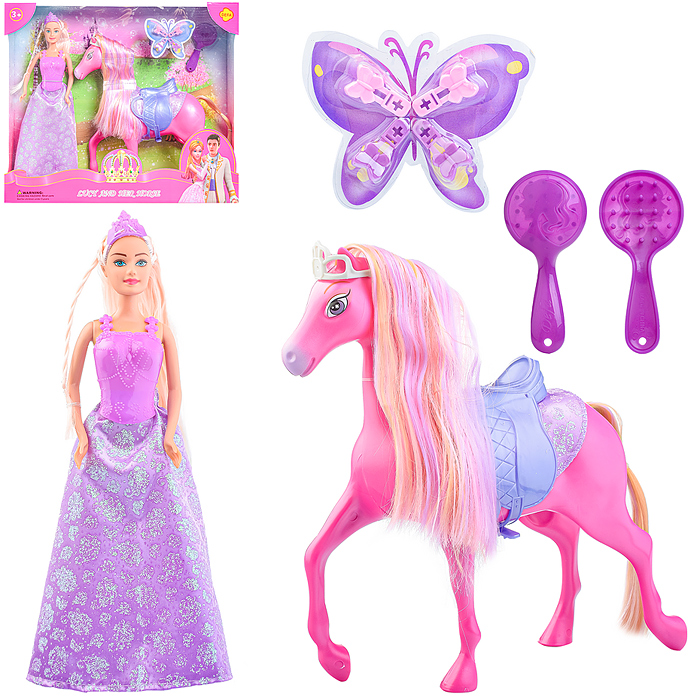 Кукла 8209 с аксессуарами, в коробке