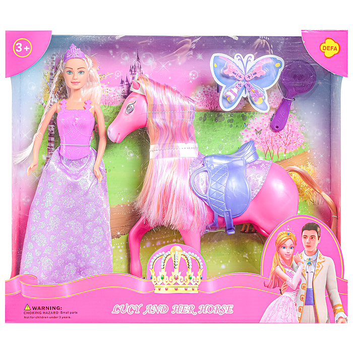 Кукла 8209 с аксессуарами, в коробке