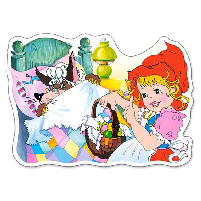 Пазлы 15 "Красная Шапочка"