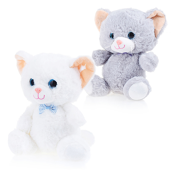 Мягкая игрушка M0096 "Котенок Игруля" 25 см.
