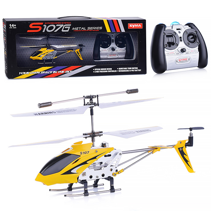 Вертолет S107G "Покоритель небес" р/у в коробке