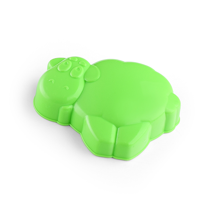 Песочный набор №103 (ведро-цветок 0,3 л, сито, грабли, совок, 2 формочки)