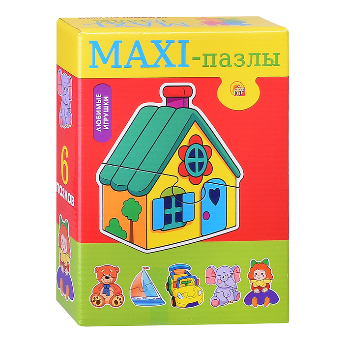 Макси-пазлы "Любимые игрушки" Макси-пазлы "Любимые игрушки"