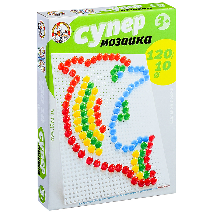 Мозаика Супер 120 фишек Мозаика Супер 120 фишек