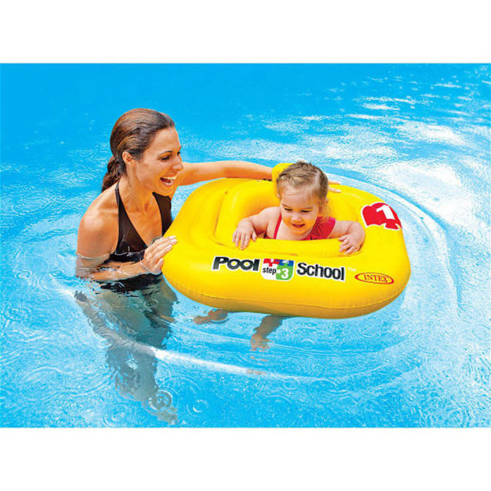 Круг для плавания с сиденьем 79 х 79 см, 1-2 года, 56587EU INTEX