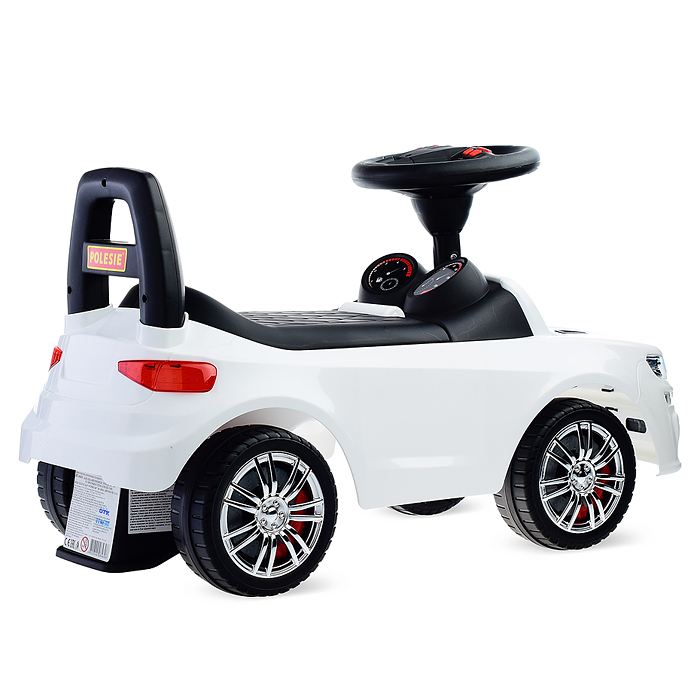 Фото к товару Каталка-автомобиль "SuperCar" №6 со звуковым сигналом (белая) Каталка-автомобиль "SuperCar" №6 со звуковым сигналом (белая)