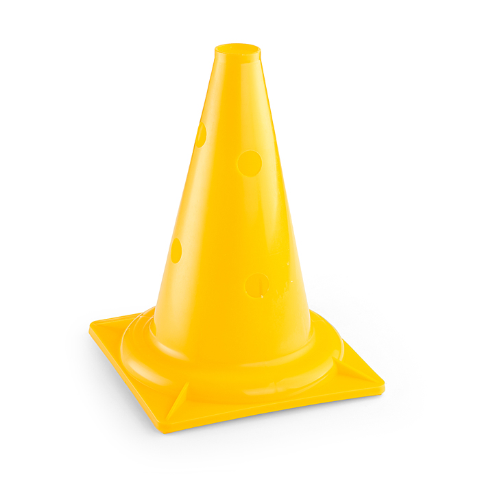 Конус с отверстиями (желтый)