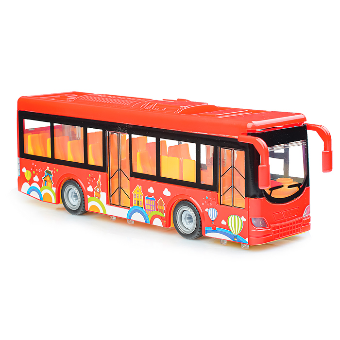 Конструктор PD55-25 "Автобус" в коробке