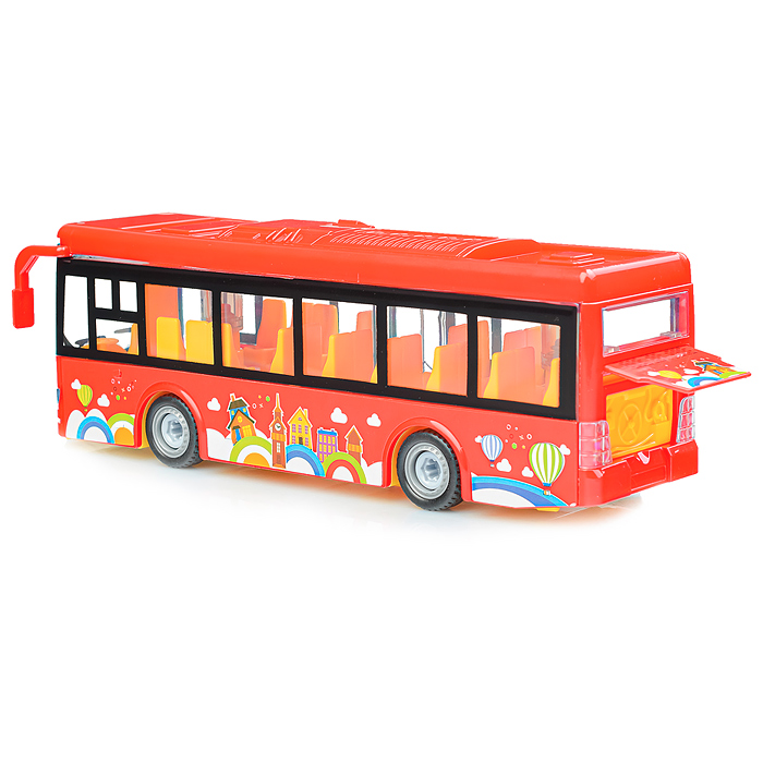 Конструктор PD55-25 "Автобус" в коробке