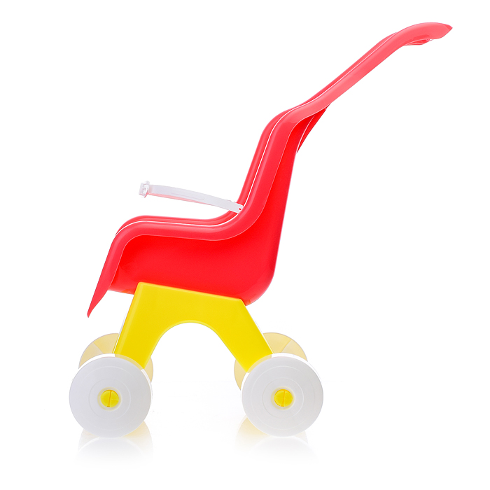 Фото к товару Коляска детская для кукол (розовый) Коляска детская для кукол (розовый)