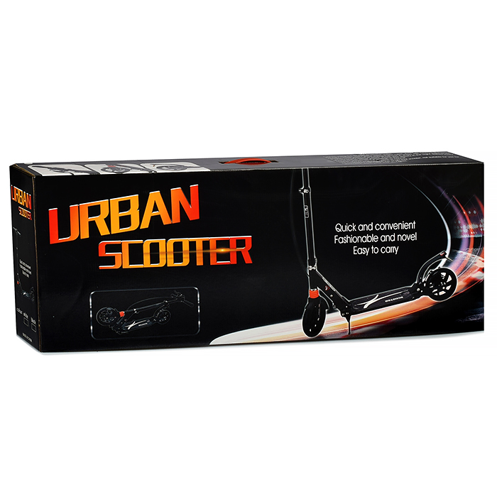 Самокат U038184Y 2-х кол., белый, PU/ 200 мм, ABEC 7, в коробке