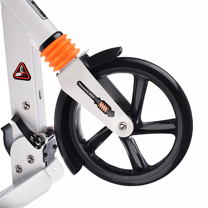 Самокат U038184Y 2-х кол., белый, PU/ 200 мм, ABEC 7, в коробке