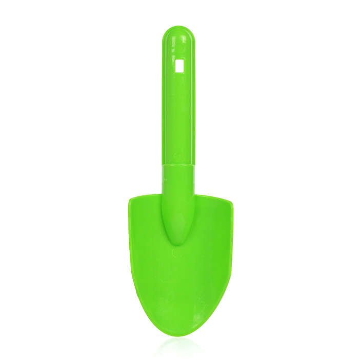 Набор песочный: 3 формочки и совочек, 19 см.,  в сетке