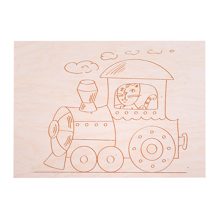 Доски для выжигания 10шт "Новичок"