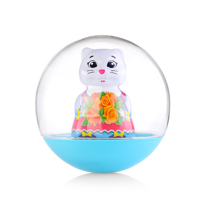 Фото к товару Погремушка "Неваляшка Кошечка" в пакете Погремушка "Неваляшка Кошечка" в пакете