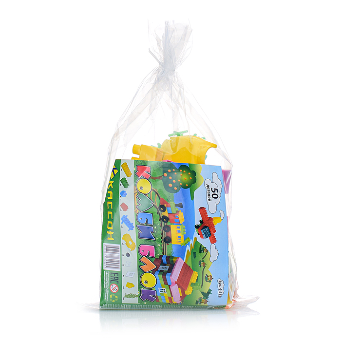 Фото к товару Конструктор "Комби Блок" 50 дет. Конструктор "Комби Блок" 50 дет.