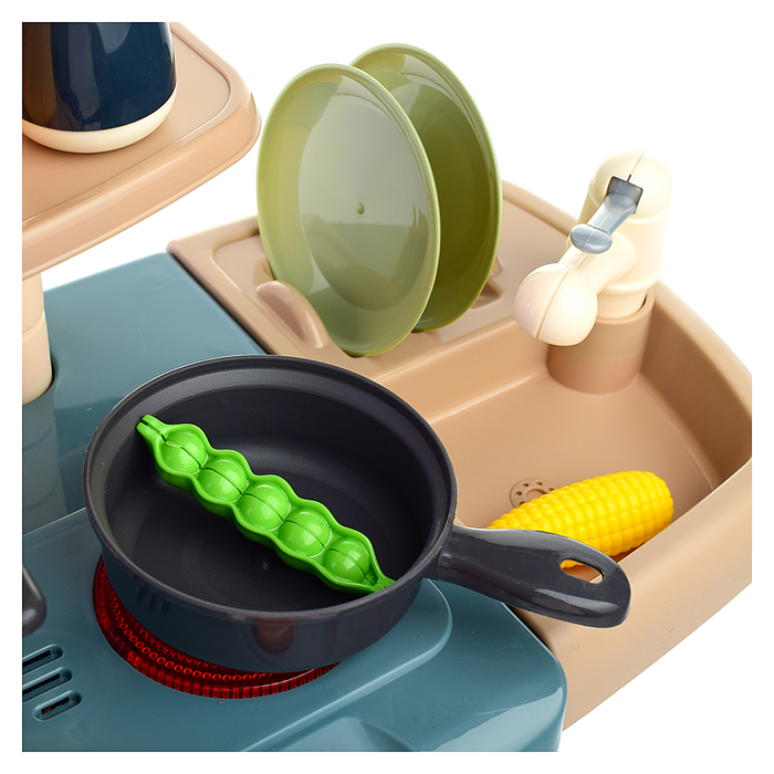 Игровой набор кухня 889-195 "Поварёнок" (свет, звук) в коробке