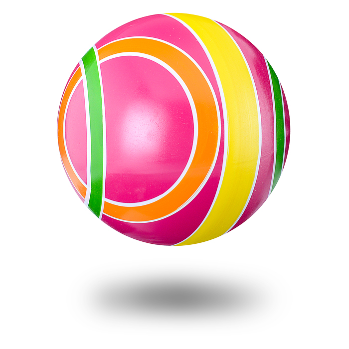 Мяч, ручное окраш. d-100