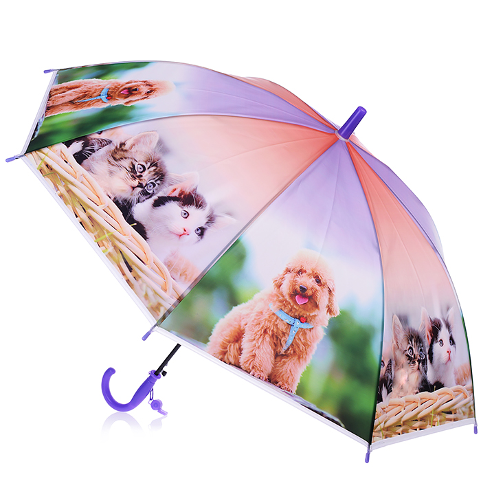 Фото к товару Зонт детский 00-0218 "Милые друзья" (50см.) Зонт детский 00-0218 "Милые друзья" (50см.)