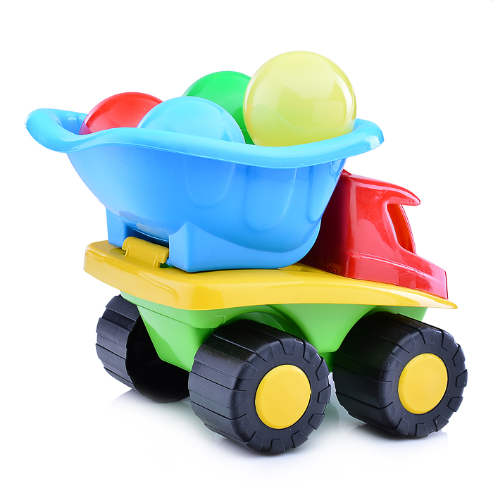 Авто Грузовик "Тюльпан" + Шарики   